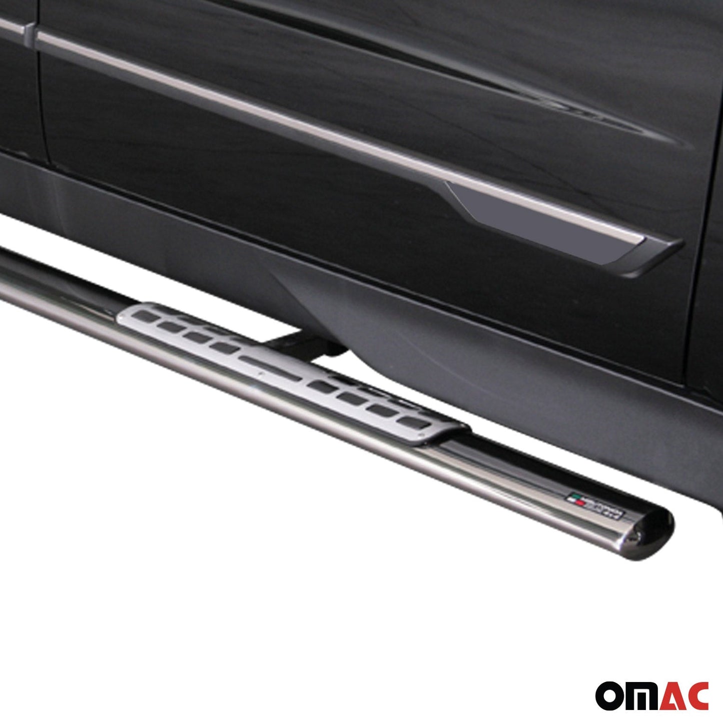 Stahl Seitenschweller Schwellerrohre für Ssangyong Actyon Sports 2012-2018 Grau