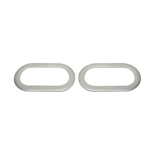 Blinkerrahmen Seitenblinker für VW Caravelle T5 2003-2015 Edelstahl Silber 2x