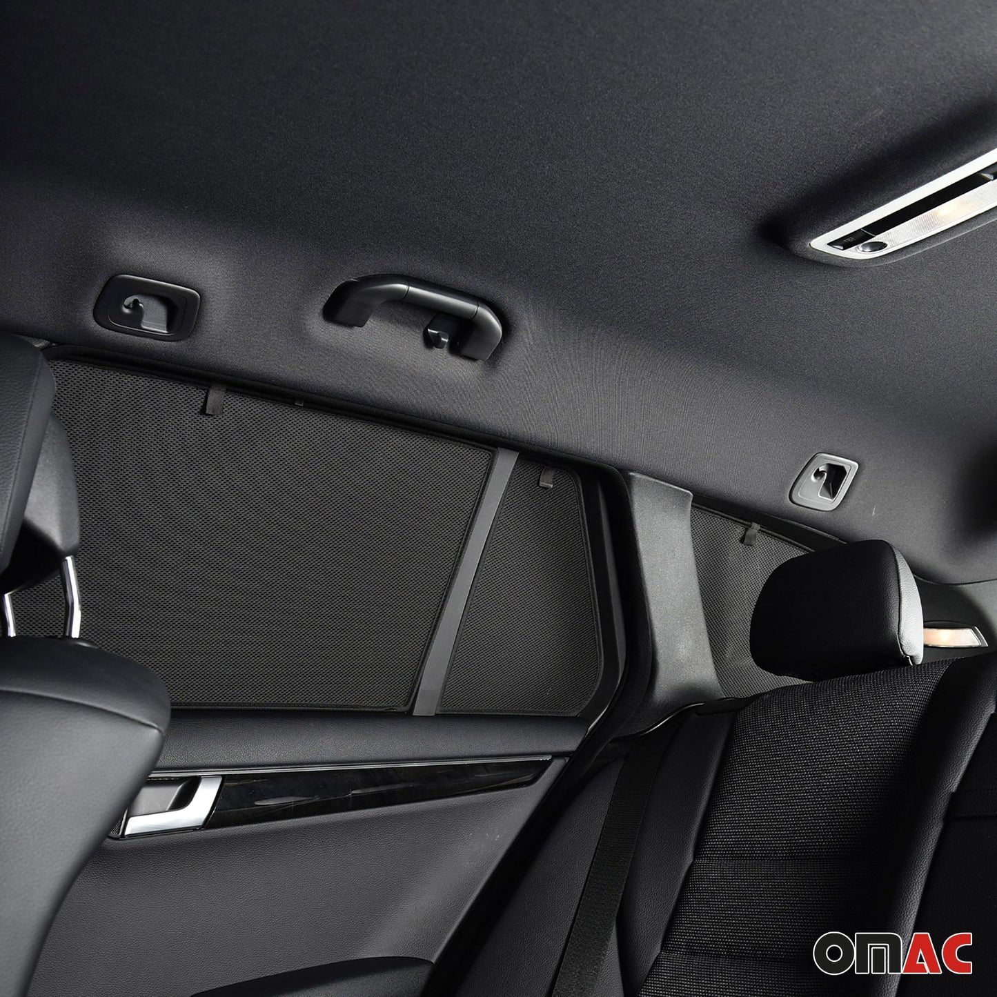 Sonnenschutz Blenden für Mercedes C Klasse S204 2007-2014 hintere Türen 4tlg