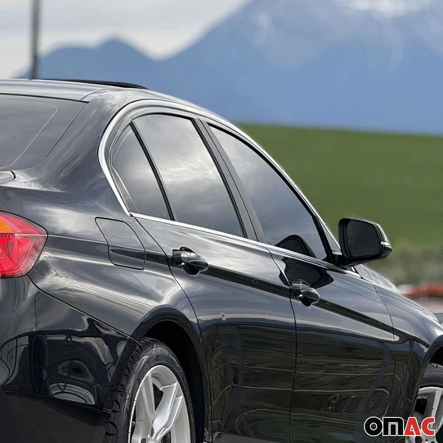 Fensterleisten Zierleisten für BMW 3er F30 Stufenheck 2012-2019 Edelstahl 4tlg