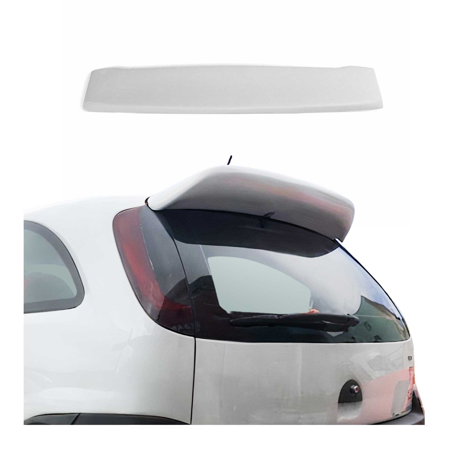 Heckspoiler Dachspoiler Hecklippe für Opel Corsa C 2000-2006 Schrägheck Liniert