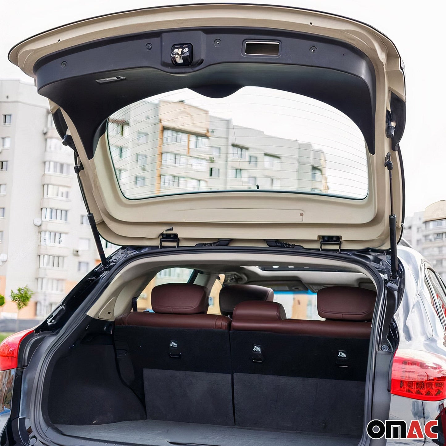 2x Amortizoare hayon cu arcuri pe gaz pentru Seat Toledo 2012-2021 din oțel inoxidabil