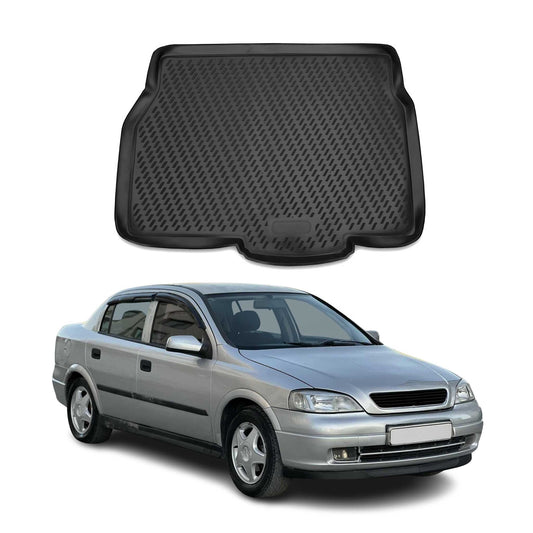 Kofferraummatte Kofferraumwanne für Opel Astra H 2004-2015 Schragheck Gummi TPE