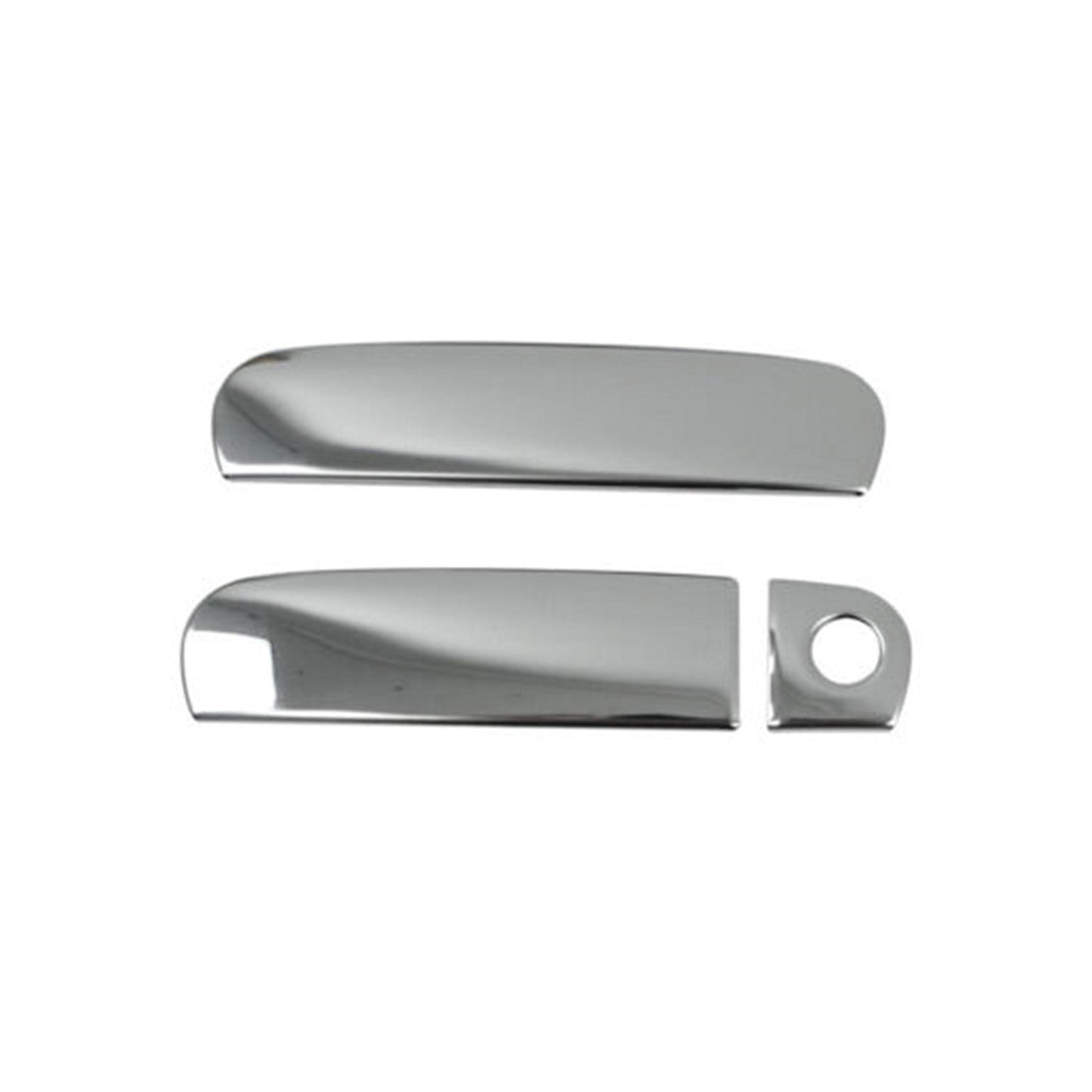 Ornamente mâner ușă, capace mâner ușă pentru Audi A4 Cabriolet 2000-2008 2 uși oțel inoxidabil 3x