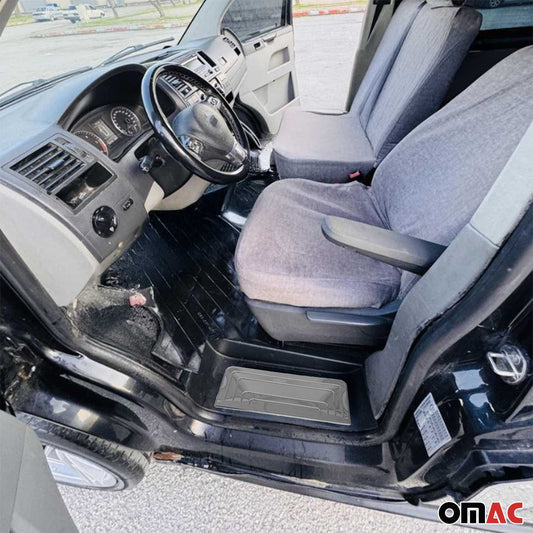 Ornamente prag uși pentru VW Transporter T5 2003-2015, crom închis, 3x