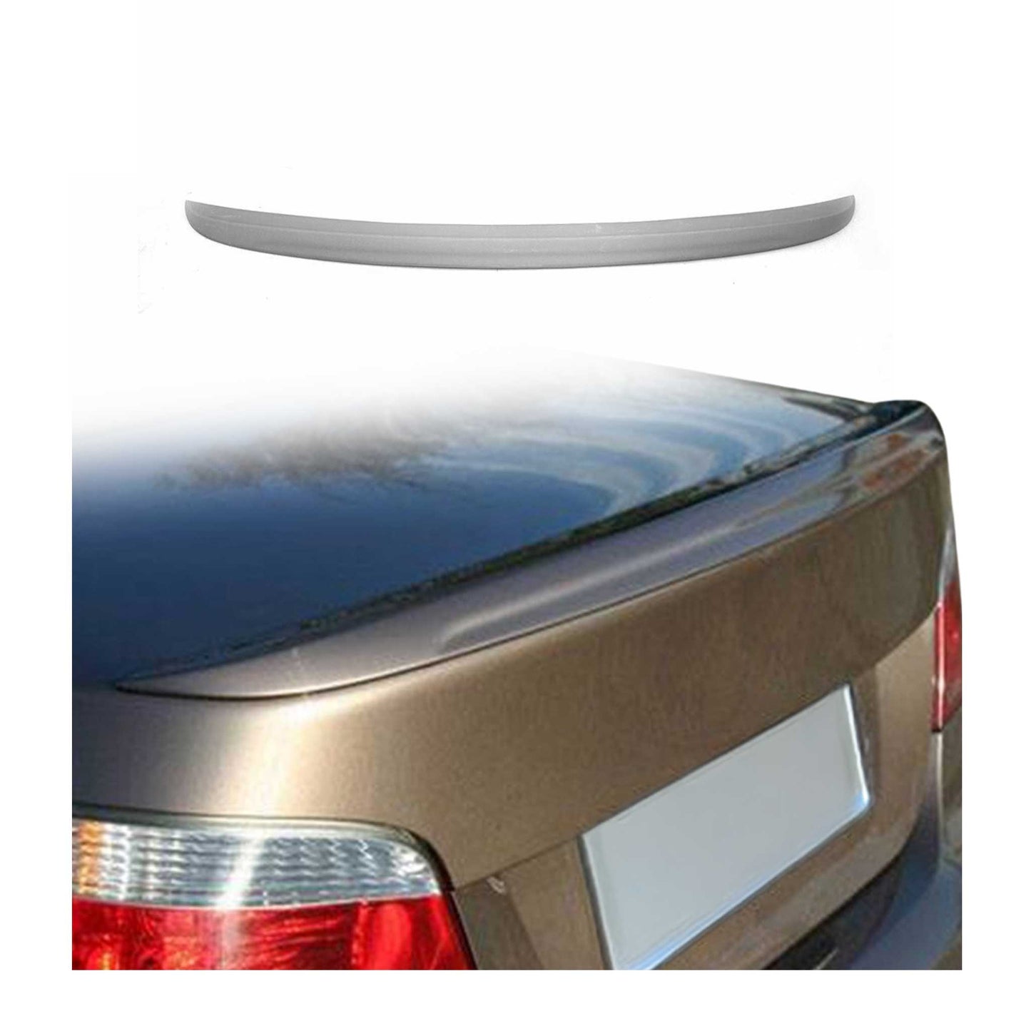 Heckspoiler Dachspoiler Hecklippe für BMW 5er E60 2004-2010 ABS Grundiert 1tlg