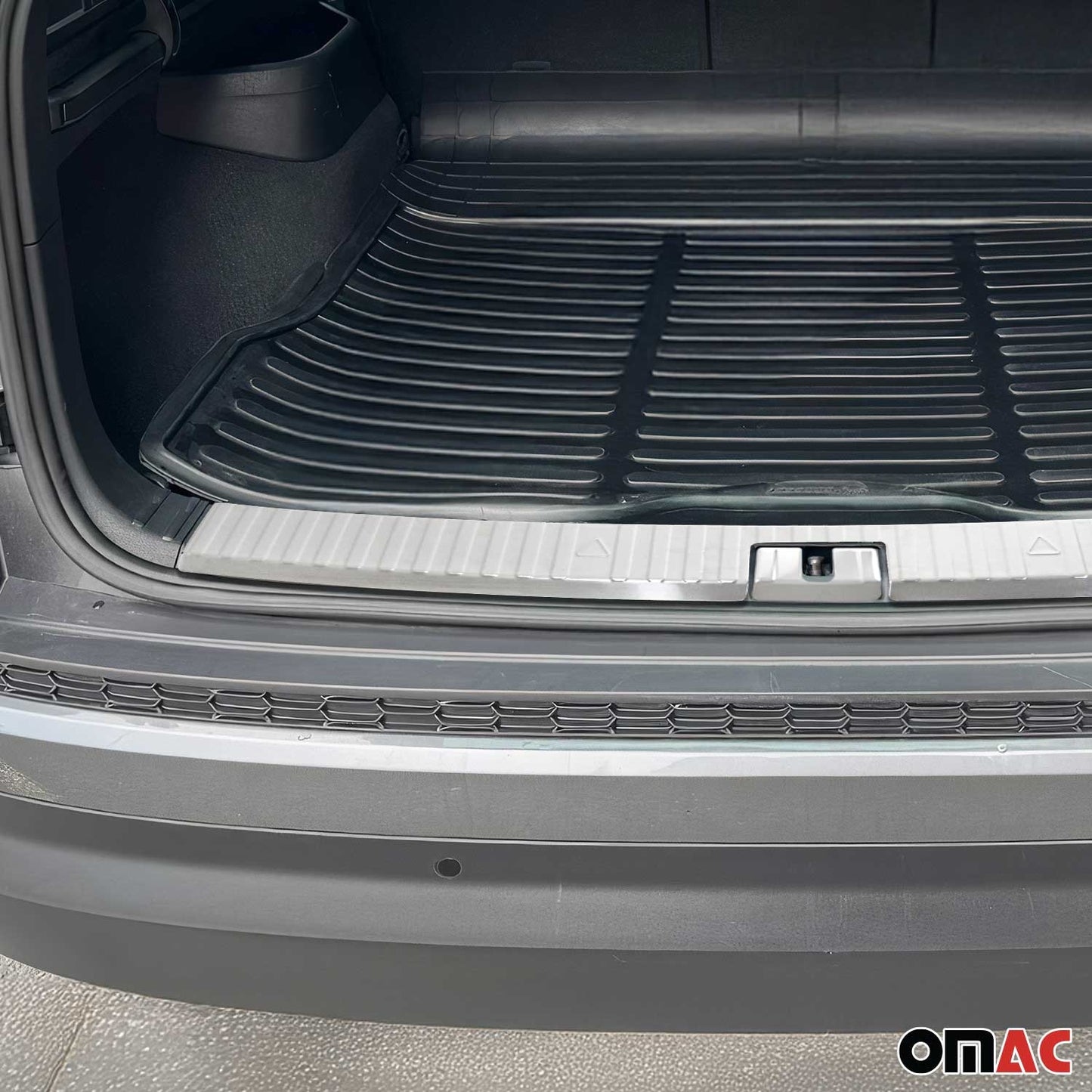 Protecție prag bară de protecție interioară pentru Skoda Kodiaq NS7 2017-2025, oțel inoxidabil, set 2 piese