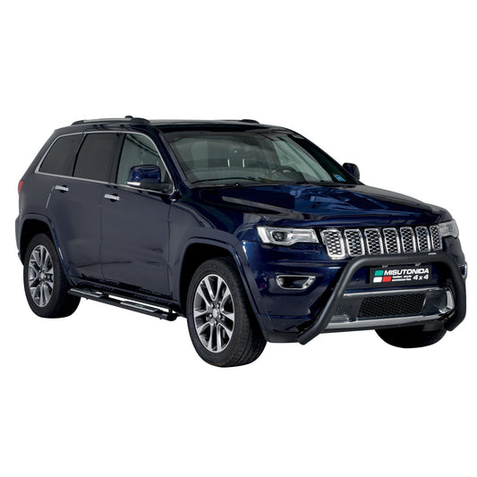 Bară de protecție/buton față pentru Jeep Grand Cherokee 2013-2017 ø76 oțel negru