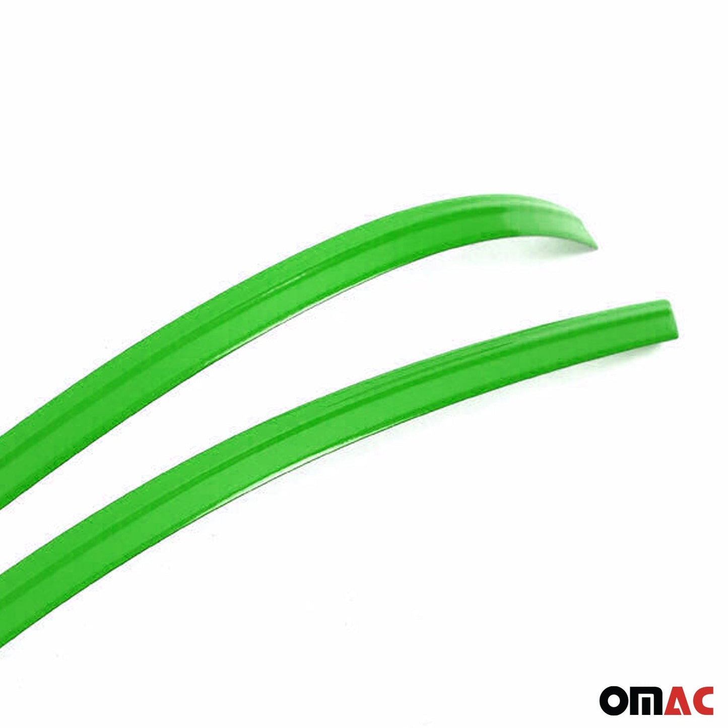 Ornamente oglindă retrovizoare pentru VW T6 T6.1 toate modelele 2015-2024, set 2 bucăți, verde, oțel inoxidabil