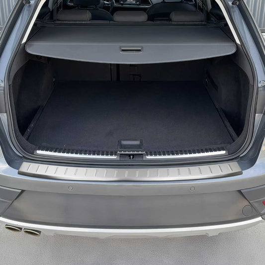 Apărătoare prag/bară de protecție pentru Seat Leon 2014-2020, oțel inoxidabil periat