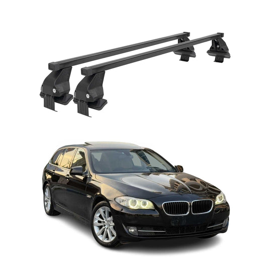 Menabo Dachträger Grundtäger für BMW 5er F11 Touring 2009-2017 50kg Schwarz 2x
