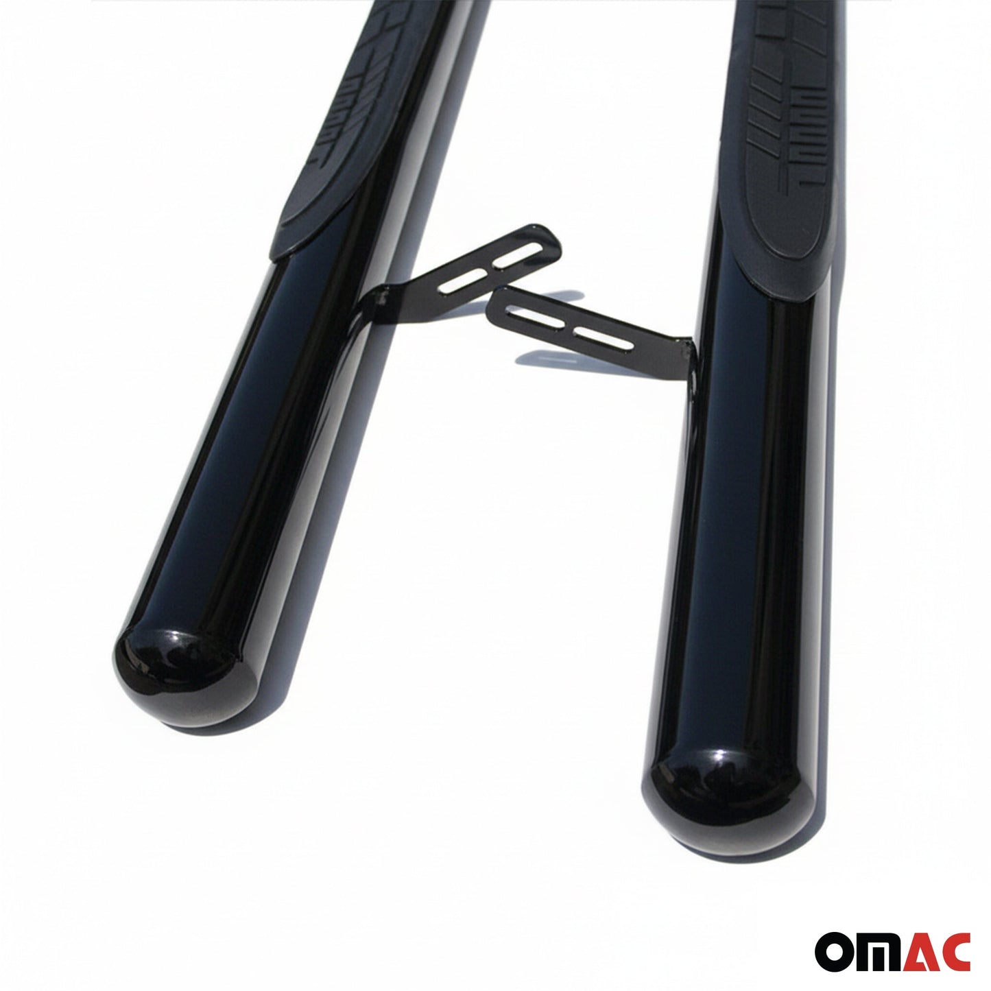 Praguri laterale din oțel, negre, pentru Mercedes Vito W447 L1/L2, 2014-2025, 2 buc.