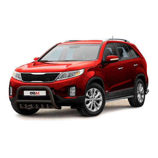 Bară de protecție/buton față pentru Kia Sorento 2012-2015 cu ABE (omologare de tip germană) Negru oțel