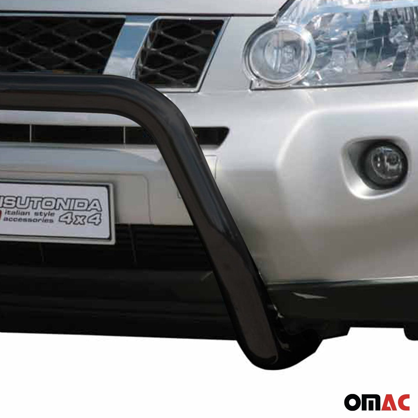 Frontbügel Frontschutzbügel für Nissan X-Trail 2007-2010 ø76mm Stahl Schwarz