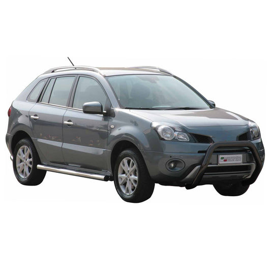 Bară de protecție/buton față pentru Renault Koleos 2008-2011, ø76mm, oțel, negru