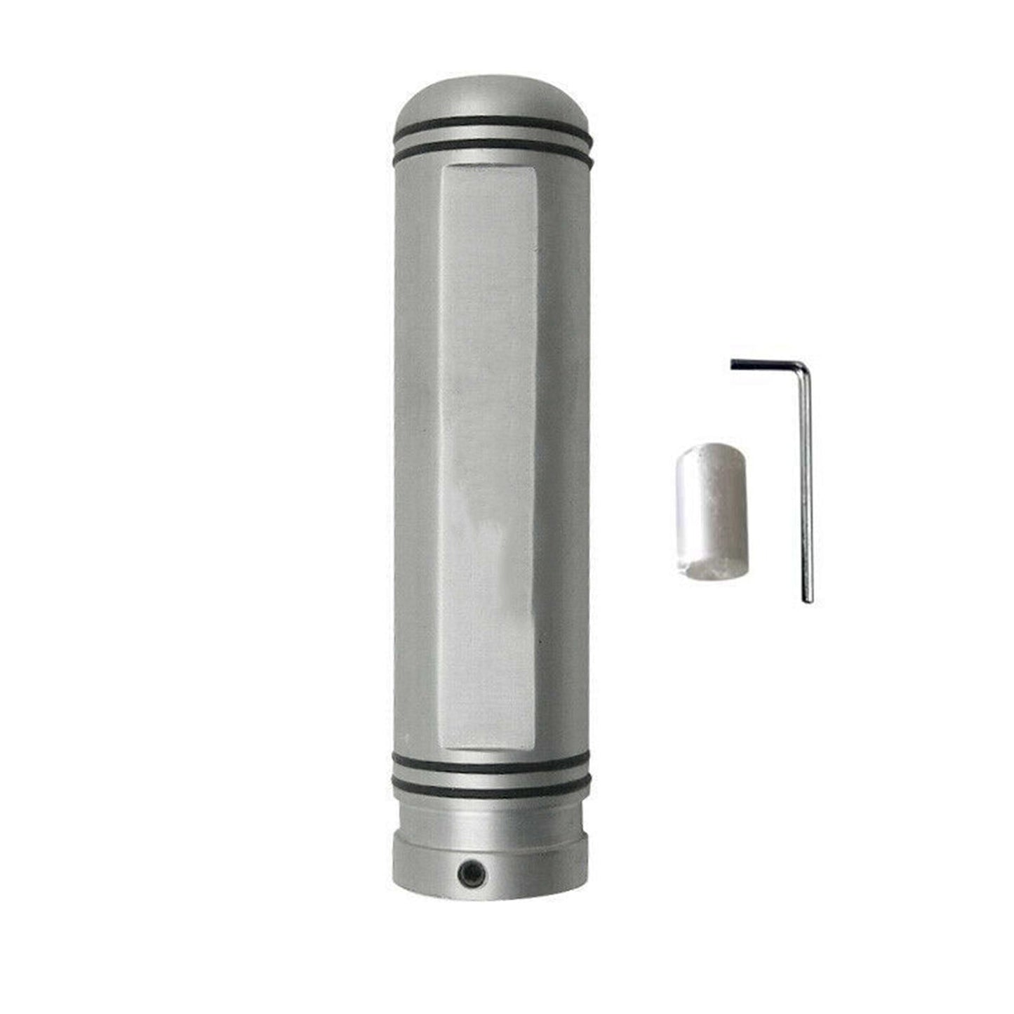 Manetă frână de mână pentru Peugeot 206 1998-2012 aluminiu mat