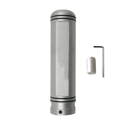 Manetă frână de mână pentru Peugeot 206 1998-2012 aluminiu mat