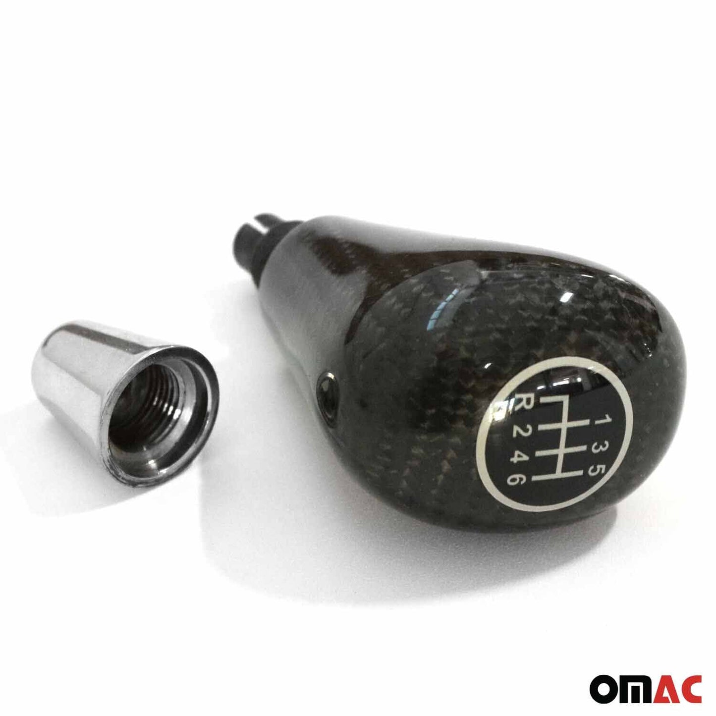 Schaltknauf für Mercedes W202 C208 C209 W210 W211 W220 R170 Carbon 6 Gang