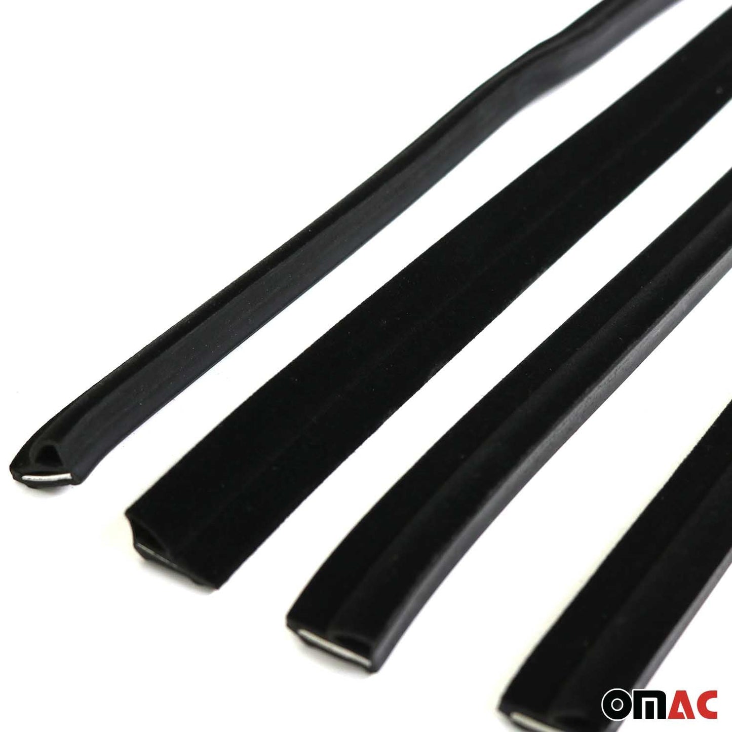 Außenkante Dicht Staub Horizontale Leiste für Mercedes W115 1968-1980 ABS 4tlg