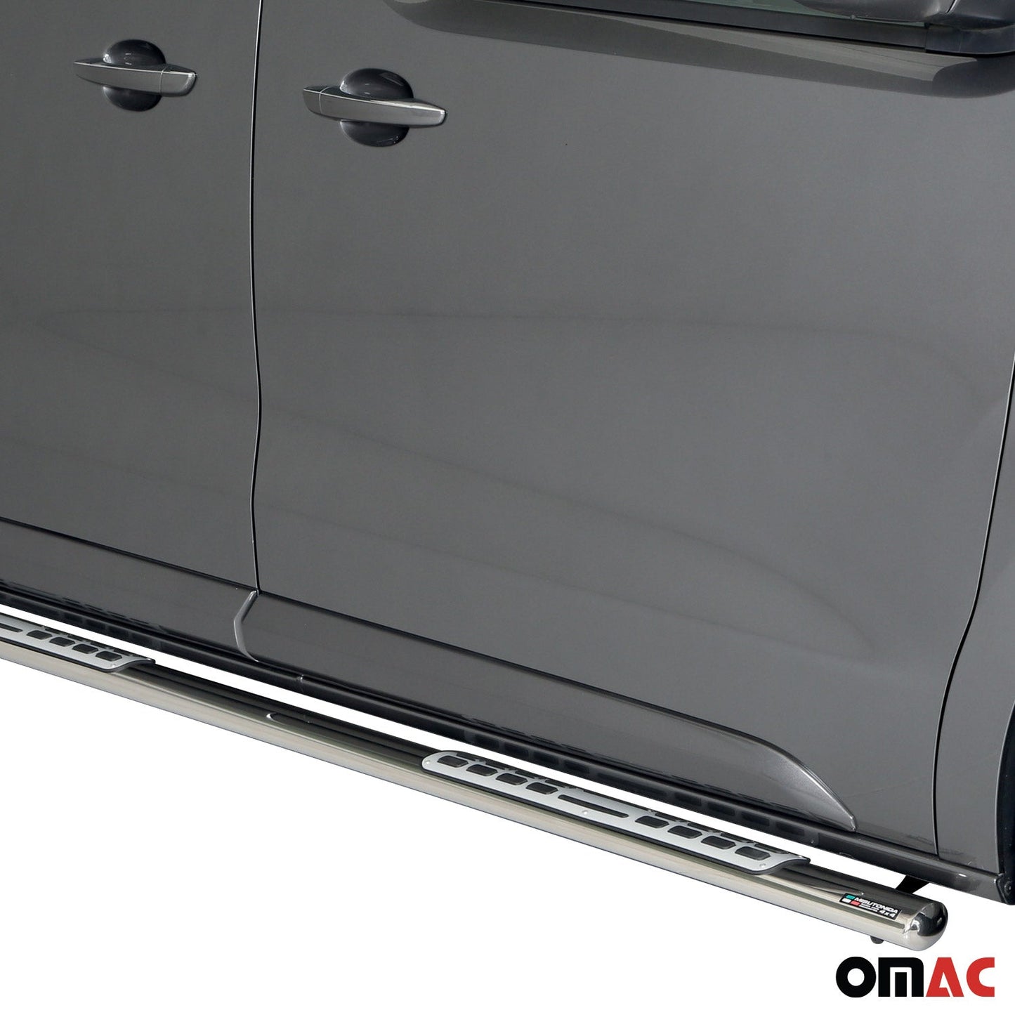 Stahl Seitenschweller Schwellerrohre für Opel Vivaro 2019-2025 L3 Langer Grau