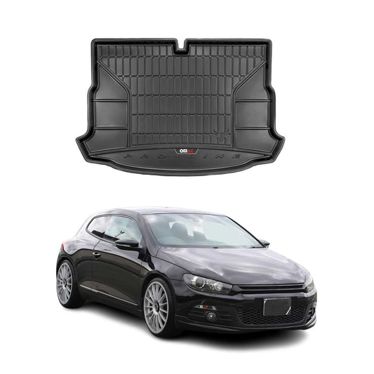 OMAC Gummi Kofferraumwanne für VW Scirocco 2007-2017 TPE Laderaumwanne Schwarz