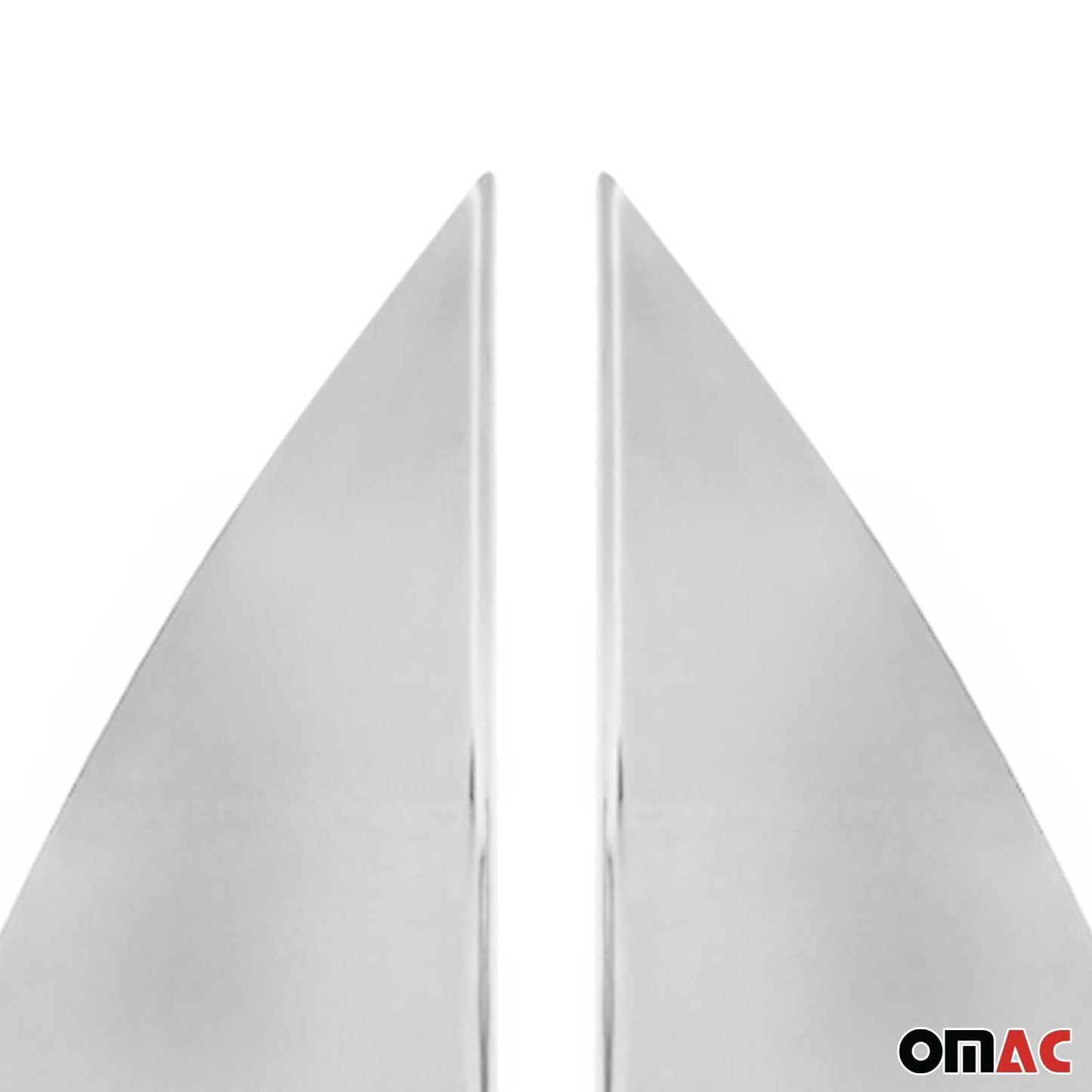 Ornamente triunghiulare geam pentru Daihatsu Terios 2006-2017 oțel inoxidabil cromat 2x