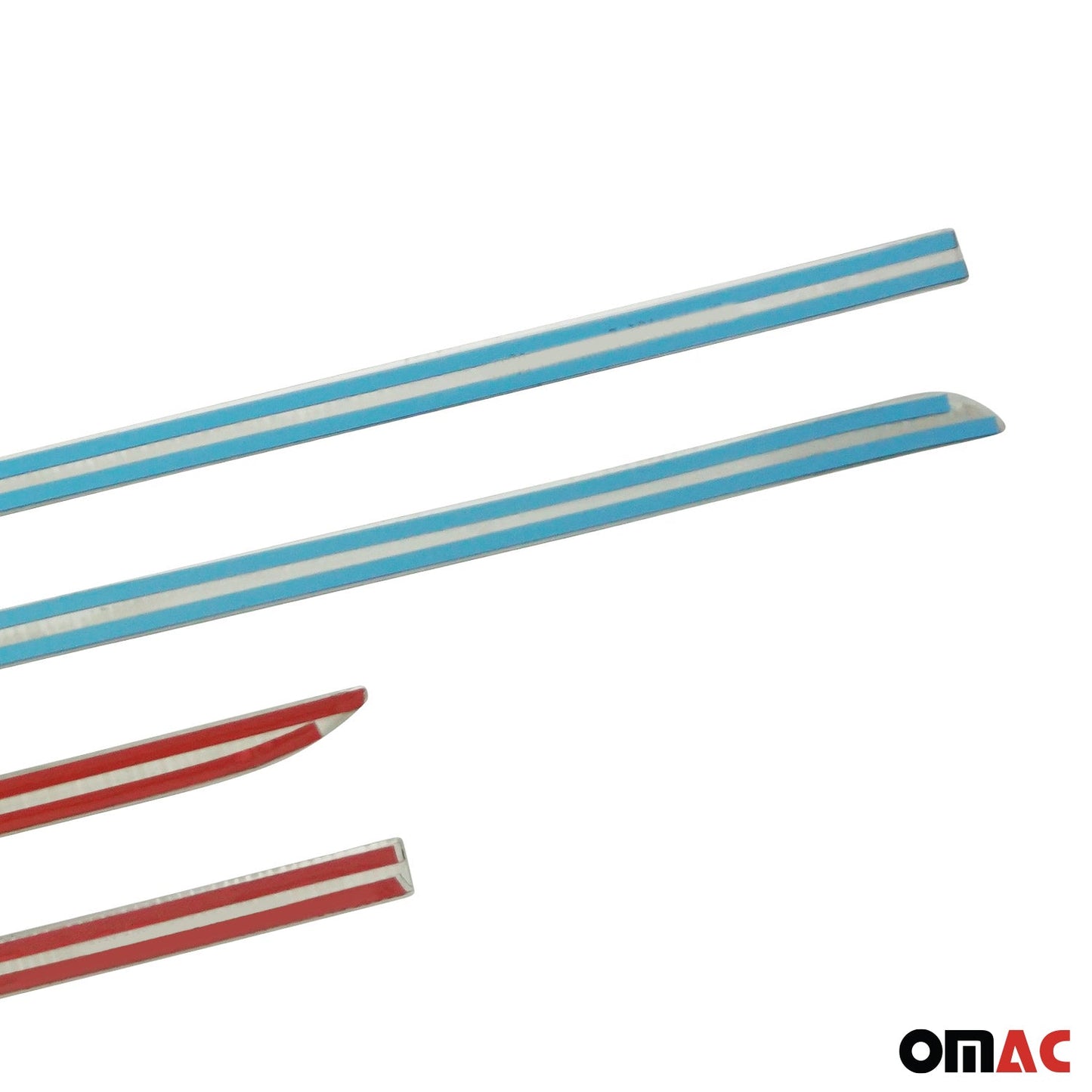 Seitentürleiste Türleisten Türschutzleiste für Seat Leon 2012-2020 Edelstahl 2x