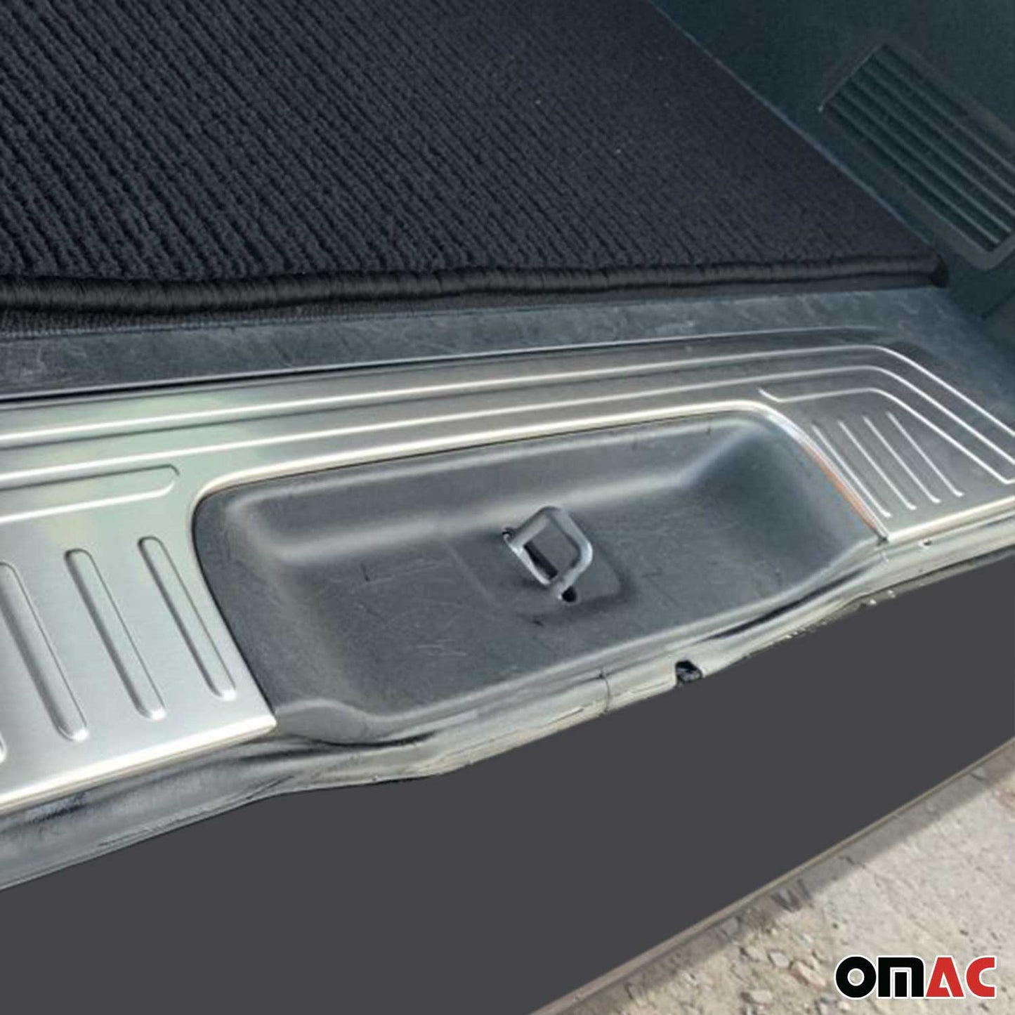 Protecție prag de portbagaj pentru Mercedes Vito W447 2014-2025, finisaj periat