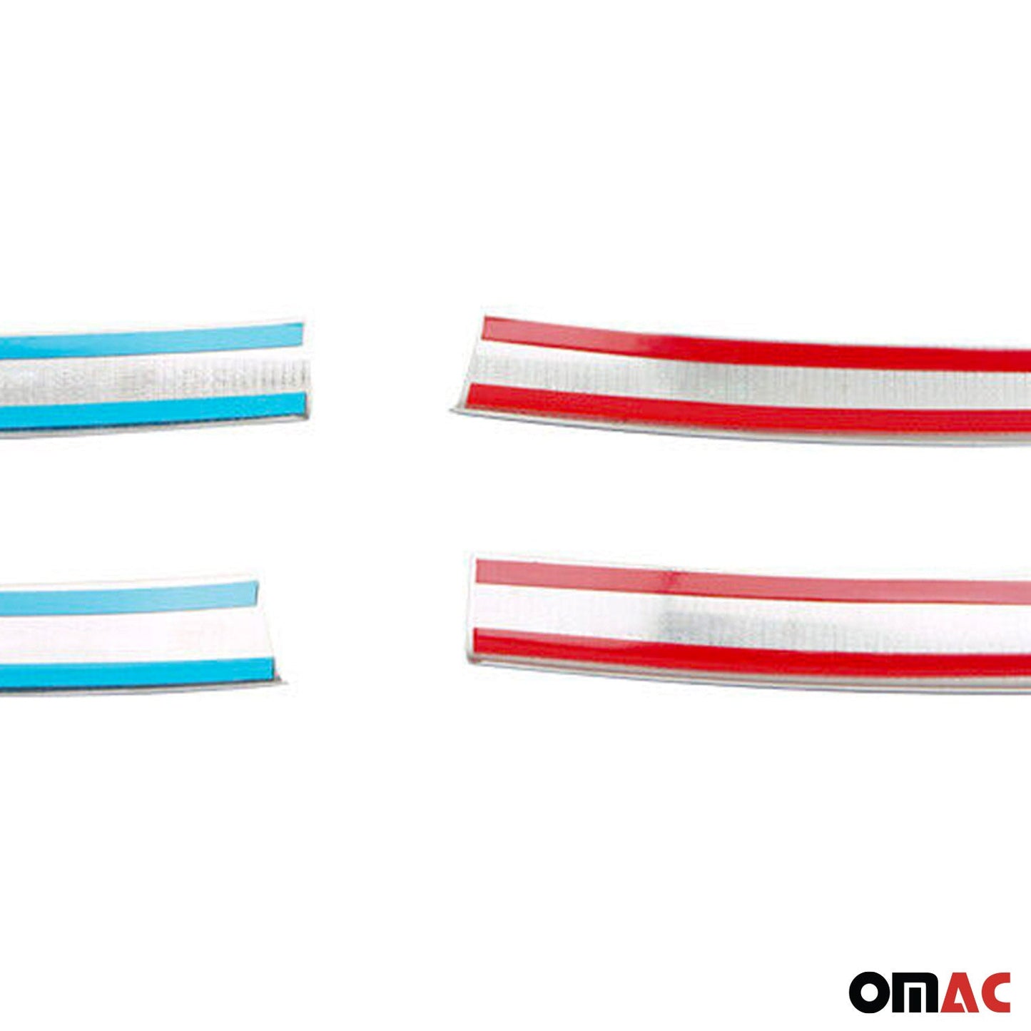 Benzi grilă radiator pentru VW Golf 1997-2003, oțel inoxidabil, argintiu, 4 bucăți