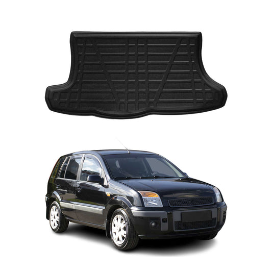 Kofferraumwanne Laderaumwanne für Ford Fusion 2002-2012 Gummi TPE Schwarz