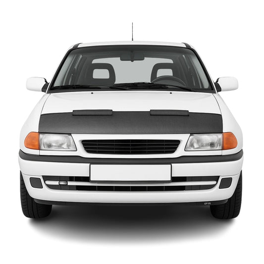 Haubenbra Steinschlagschutz Bonnet Bra für Opel Astra F 1991-1998 Carbon Halb