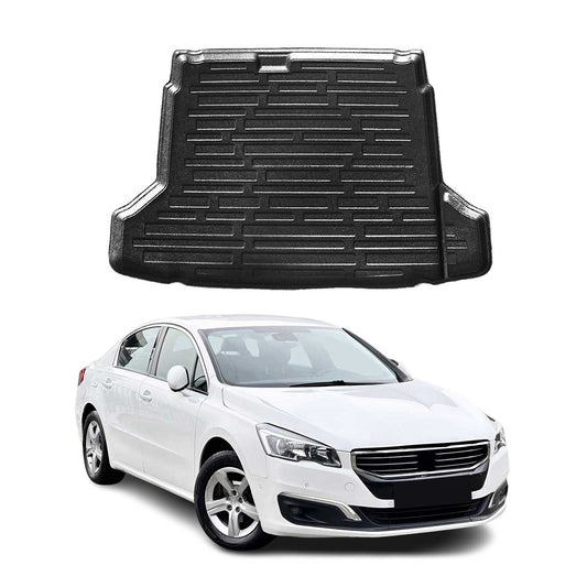 Protecție portbagaj/cargo pentru Peugeot 508 Access 2010-2018, cauciuc TPE, negru