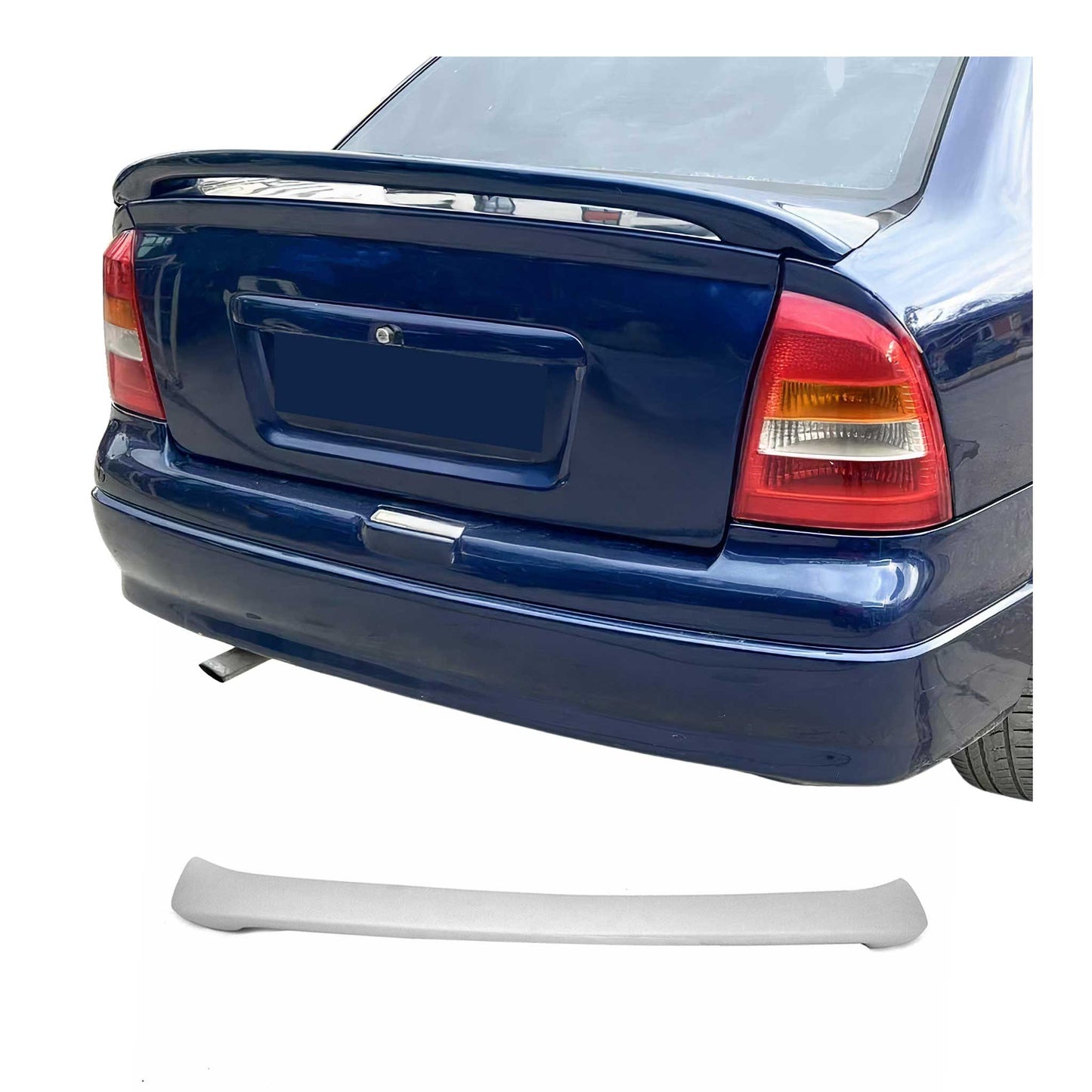 Heckspoiler Dachspoiler für Opel Astra G 5tür Limo Kombi 1998-2004 Grundiert