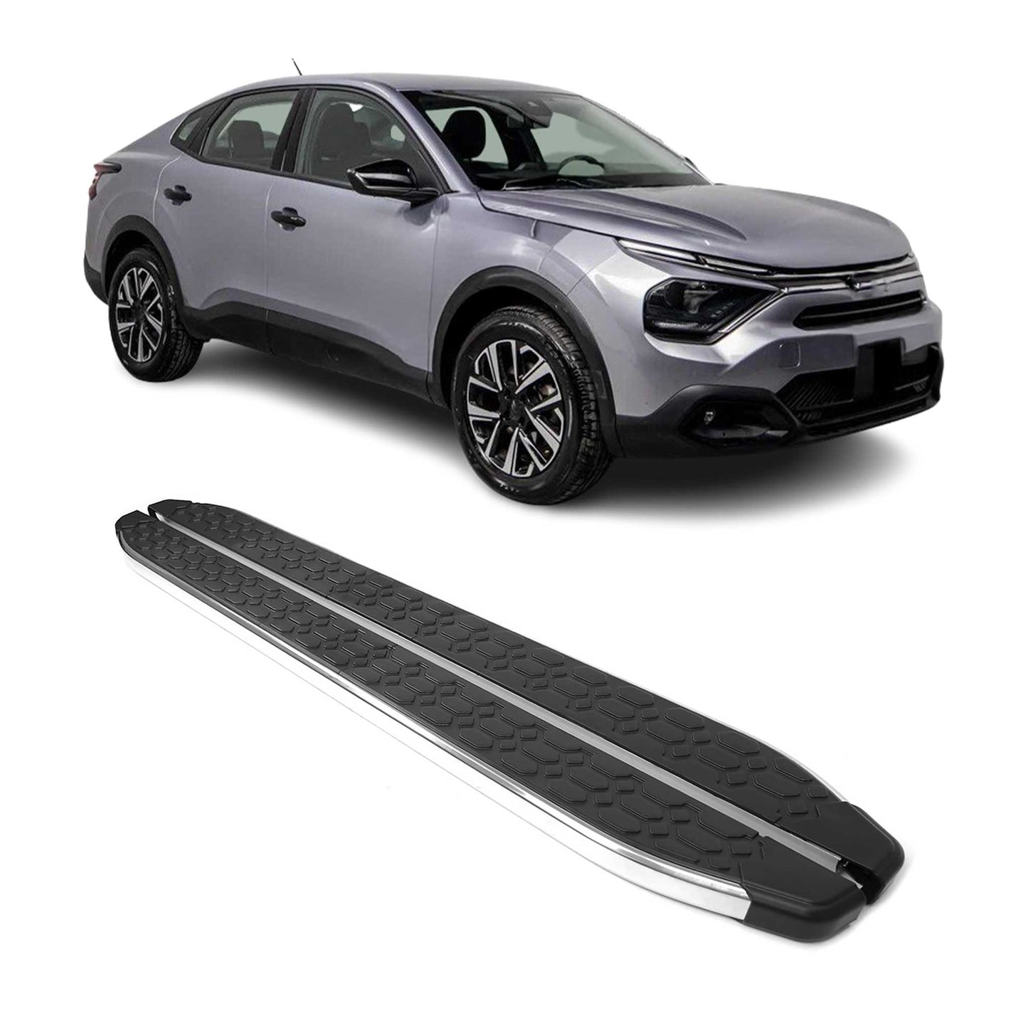 Trittbretter Seitenschweller für Citroen C5 Aircross 2018-2025 Edelstahl