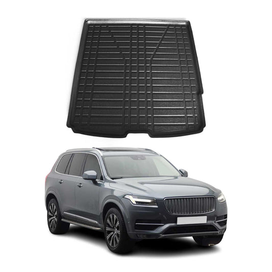 Protecție portbagaj/căptușeală pentru bagaje Volvo XC90 2015-2025, cauciuc TPE, negru