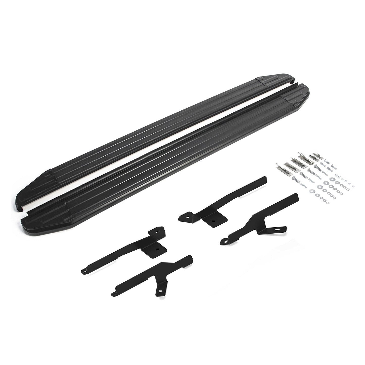 Trittbretter Seitenschweller für VW Tiguan 2007-2016 Alu Schwarz ABE