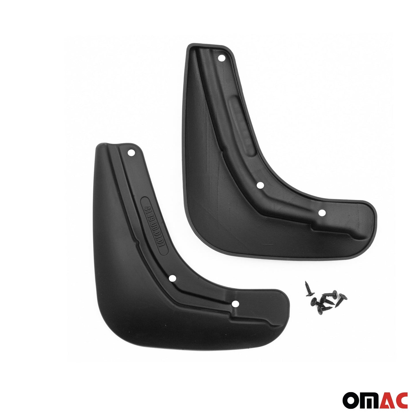 Schmutzfänger Kotflügel für Renault Fluence 2010-2015 Kunststoff Schwarz 4tlg