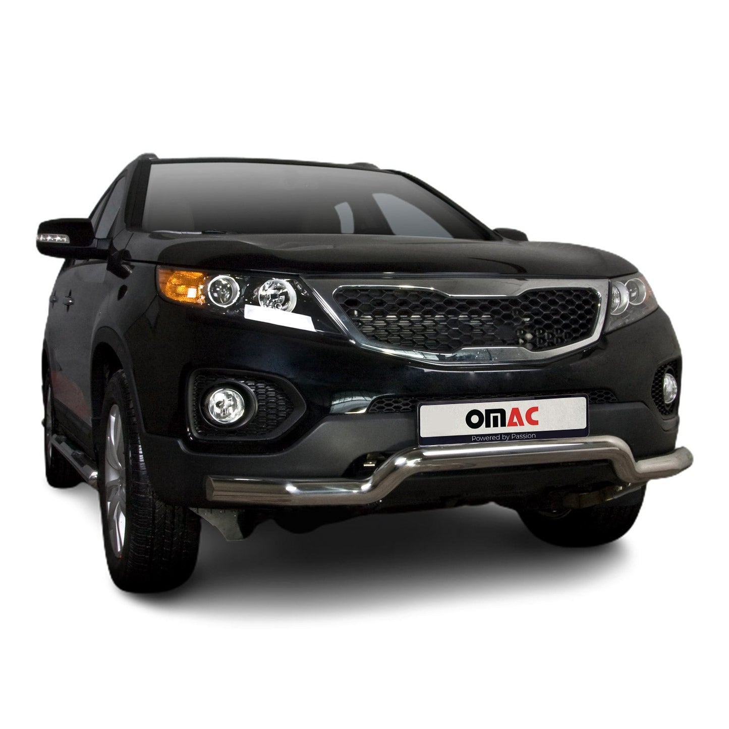 Bară de protecție față, bară de protecție față pentru Kia Sorento 2010-2012, oțel, omologat ABE, argintiu