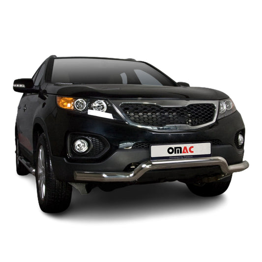 Bară de protecție față, bară de protecție față pentru Kia Sorento 2010-2012, oțel, omologat ABE, argintiu