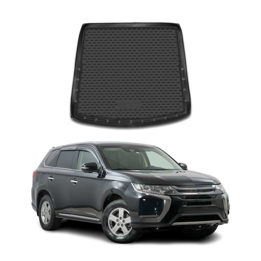 Kofferraummatte Kofferraumwanne für Mitsubishi Outlander 2012-2025 Gummi