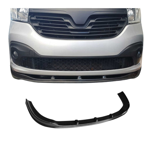 Frontspoiler Lippe Stoßstange Splitter für Renault Trafic 2014-2022 ABS Schwarzv