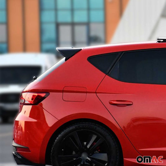 Eleron spate, aripă spate, bordură spate pentru Seat Leon FR 2012-2019, ABS natural, 1 bucată