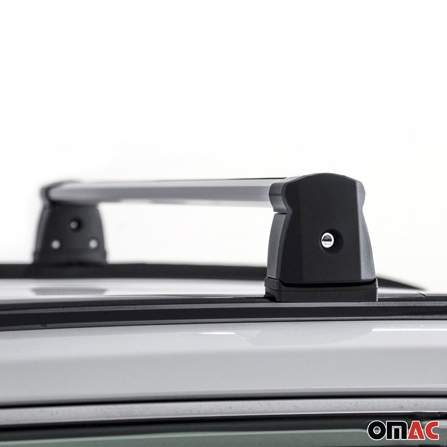 Menabo Dachträger Grundträger für Toyota RAV4 2018-2025 Querträger Alu Grau