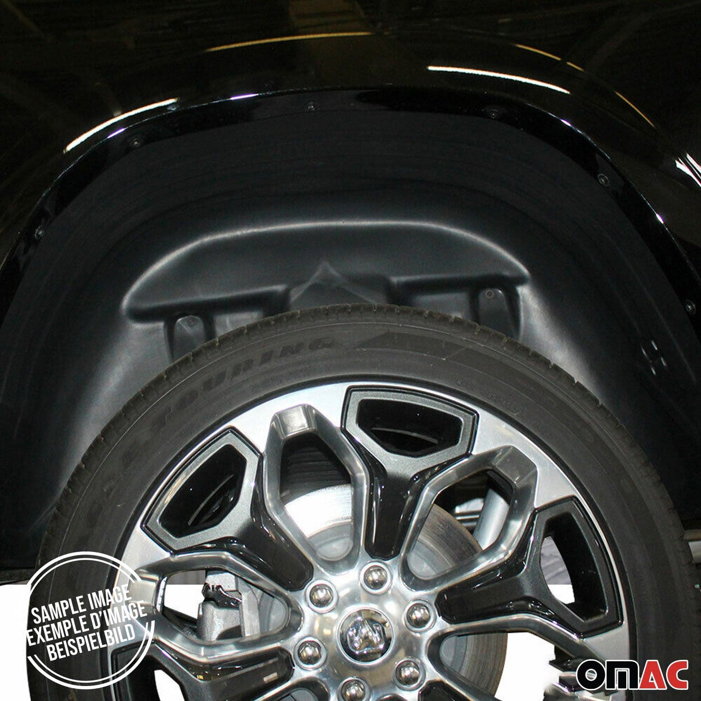 Protecții aripi interioare roți pentru Jeep Wrangler 2018-2025, spate stânga și dreapta (2x)