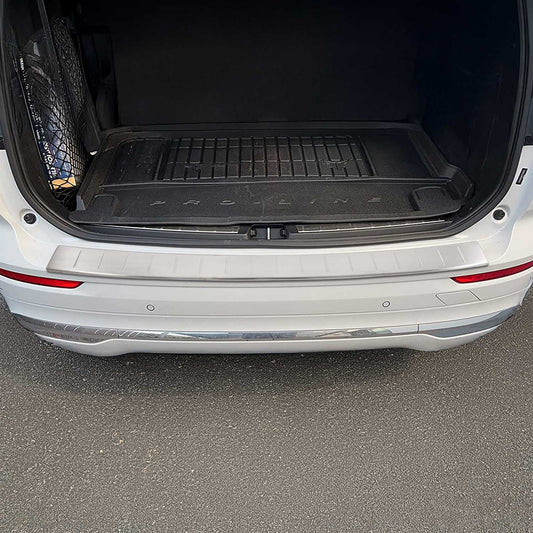 Protecție prag/bară de protecție pentru Volvo XC60 2017-2020, oțel inoxidabil periat