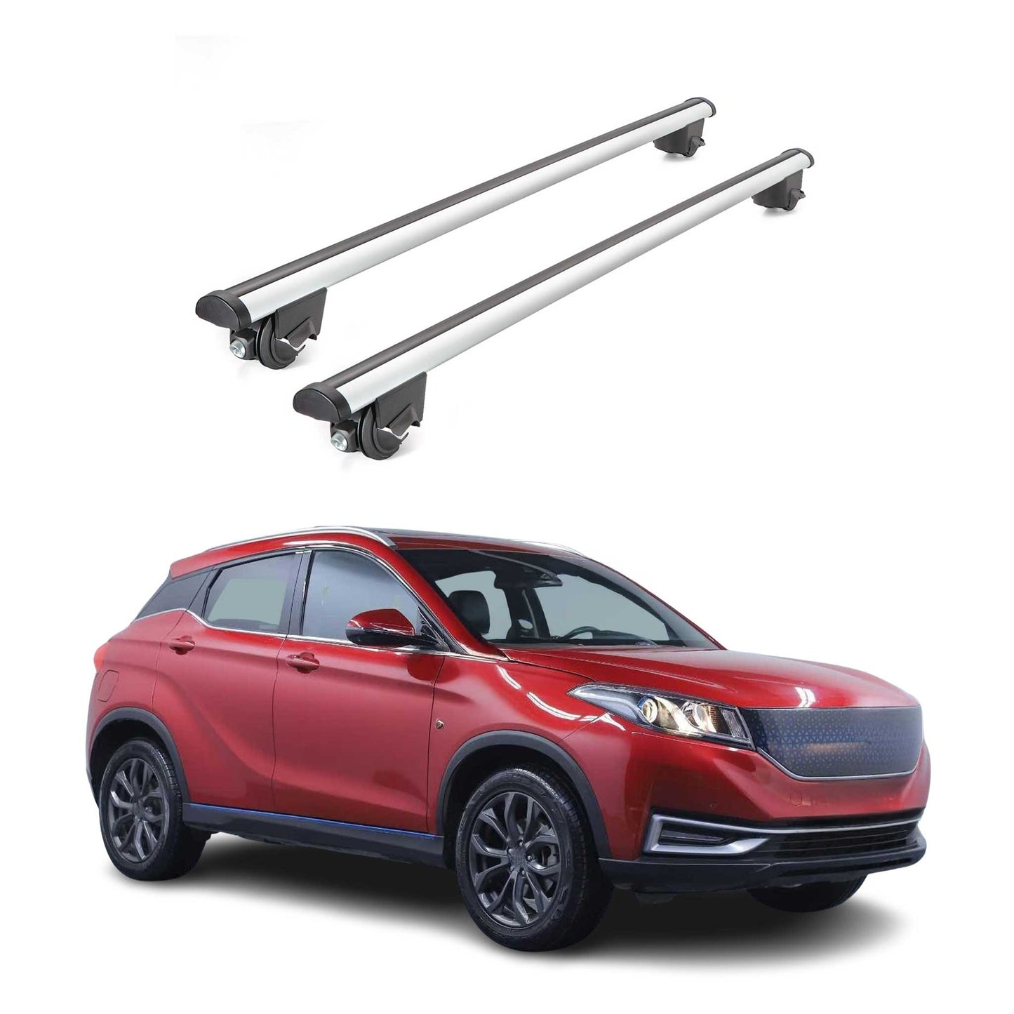 Bară portbagaj plafon pentru Mercedes S3 electric 2022-2025, gri, 100 kg