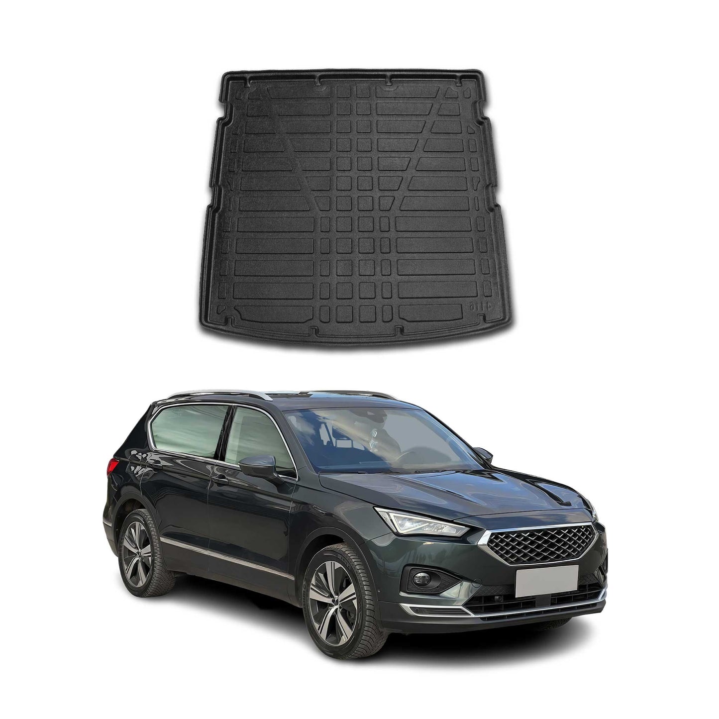 Protecție portbagaj/cargo pentru Seat Tarraco 2019-2025 7 locuri, cauciuc TPE