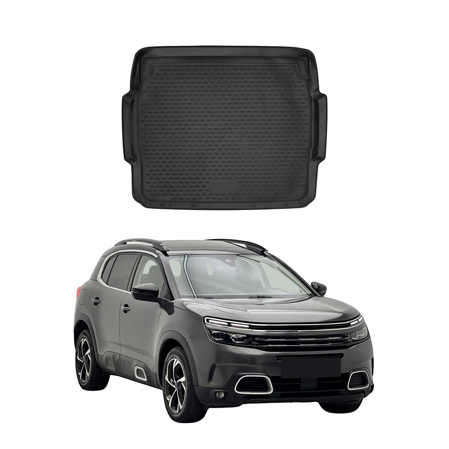 Covoraș portbagaj/tapițerie portbagaj pentru Citroen C5 Aircross 2019-2025, cauciuc TPE