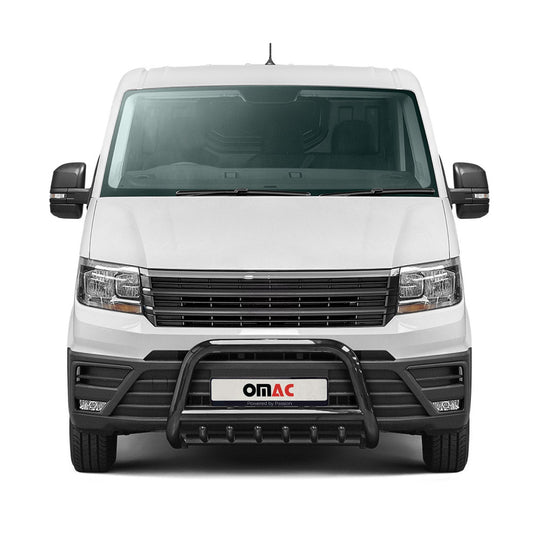 Frontbügel Frontschutzbügel für VW Crafter 2017-2025 mit ABE Stahl Schwarz