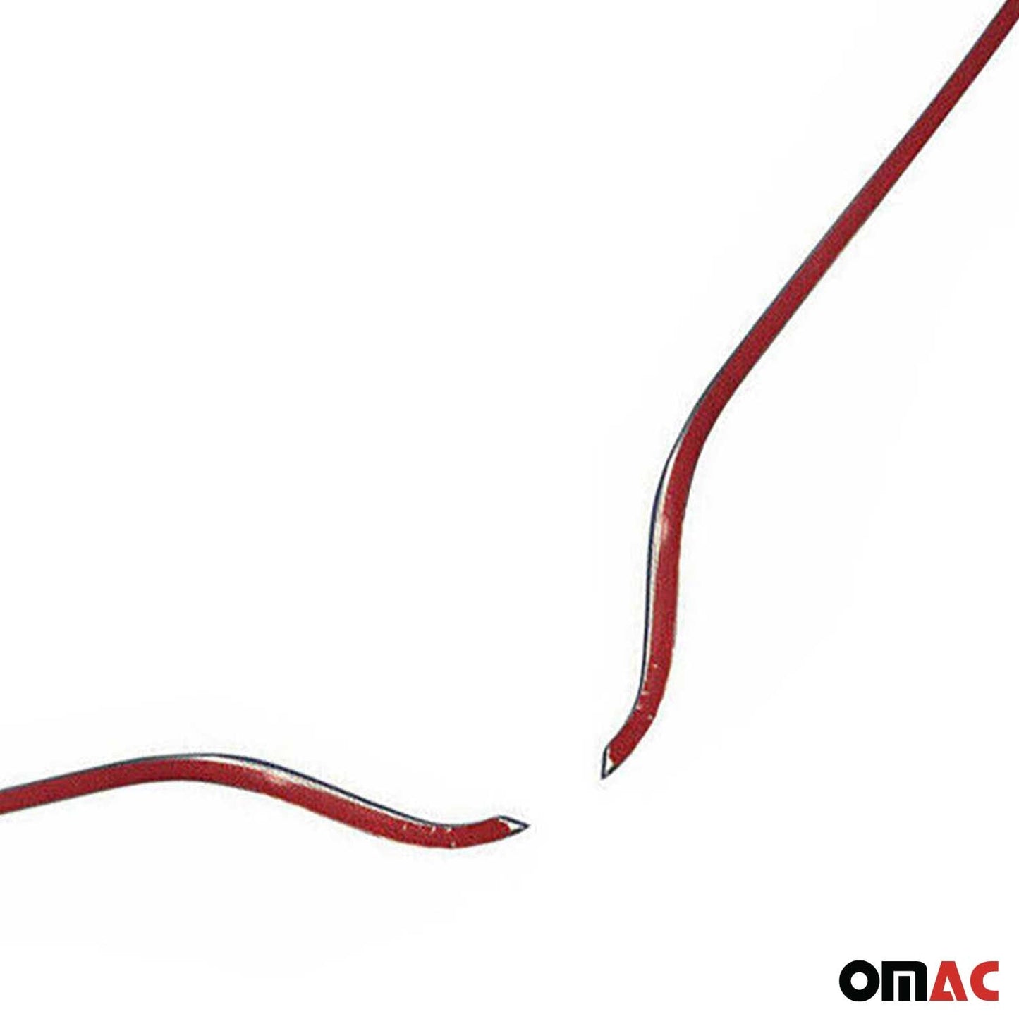 Kühlergrill Leisten Grillleisten für Renault Clio 2012-2019 Edelstahl Silber 2x